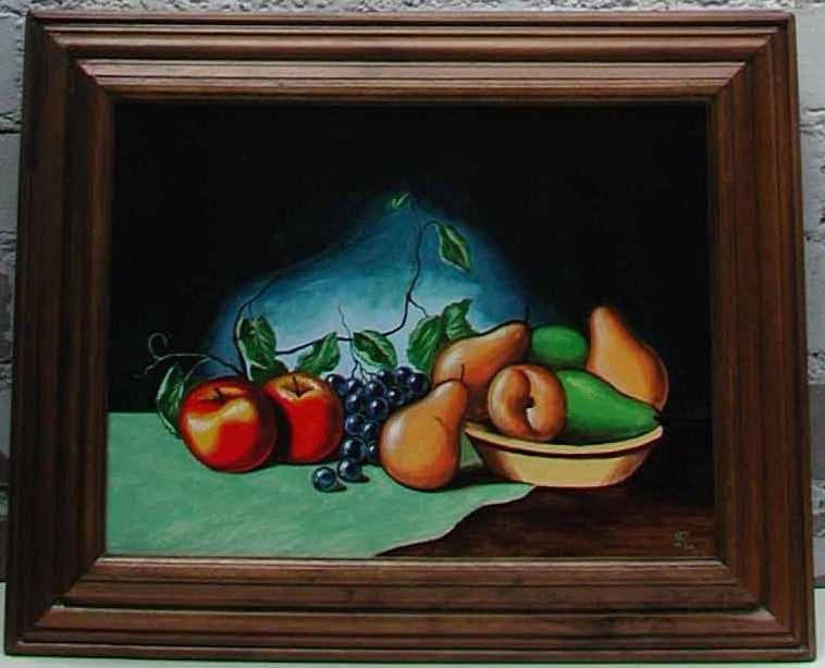 Fruit on Table with Bowl 3